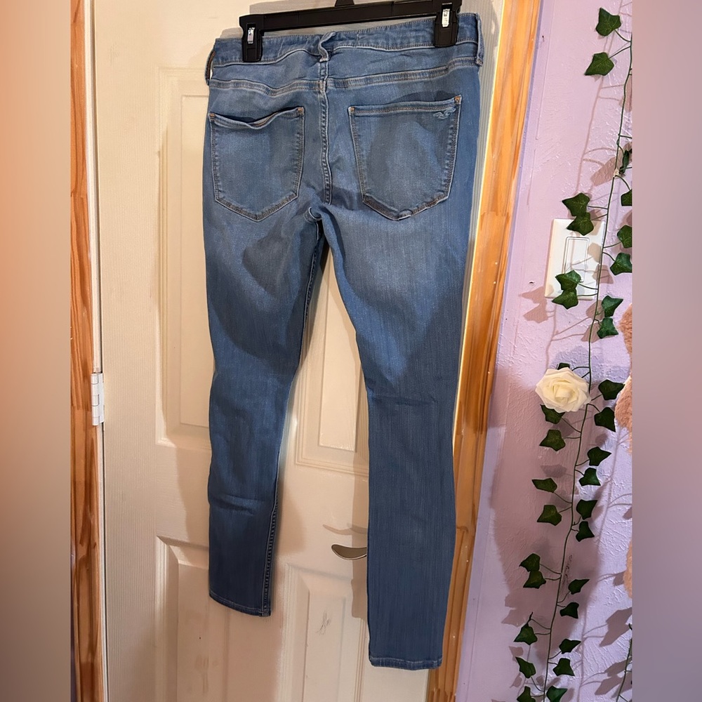 Hollister mid rise jean jeggings (advance stretch ) size 11 regular - Picture 3 of 3